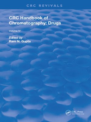 CRC Handbook of Chromatography by Ram N. Gupta